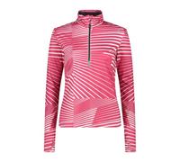 CMP Maglia A Mezza Zip In Jersey Stretch Da Donna Camiseta Mujer