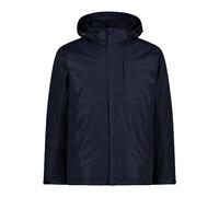CMP - Man Jacket Zip Hood Detachable Inn.Jacket, Black Blue, 50