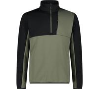CMP Man Second Layer Fleece - Hombre - Verde / Negro - talla S- modelo 2025