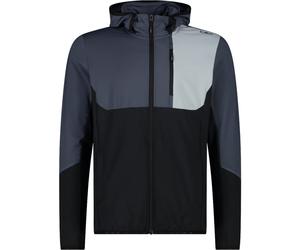 CMP Man Stretch Performance Jacket Fix Hood - Hombre - Negro - talla XXL- modelo 2025