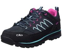 CMP Moon Low Trekking Shoe WP, Zapatillas de Paseo. Mujer, Antracita Acqua, 36 EU