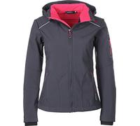 CMP Mujer 3 a05396 Chaqueta, primavera/verano, mujer, color Anthracite-Ibisco, tamaño 46