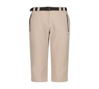 CMP Pantalón capri de senderismo para mujer 3T51246, arena, XXS