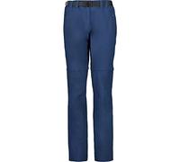 CMP Pantalón cremallera mujer stretch, Blue, XL