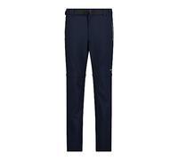 CMP Pantalón de hombre elástico con cremallera, B.Blue-Limegreen, 58