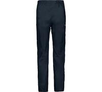 CMP - Pantalón impermeable de mujer con cremalleras laterales largas, Azul negro, XL