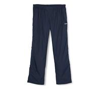 CMP - Pantalón impermeable para hombre con forro y cremalleras laterales largas, Azul negro, XXL