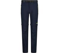 CMP Pantalón infantil elástico con cremallera, B.Blue-Limegreen, 98
