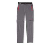 CMP Pantalón infantil elástico con cremallera, Grey-Fire, 104