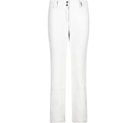 CMP - Pantalón largo de mujer con polaina interna, Blanco, S