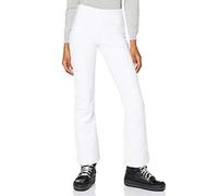 CMP Pantalón Largo Mujer Con Polaina Interior, Blanco, XS