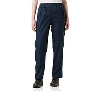 CMP Pantalón Mujer Lluvia Con Cremalleras Laterales Largas, Azul negro, XXL