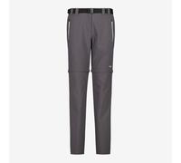 CMP Pantalones Mujer Comfort Fit Con Cremallera, Trekking - Q955 (Tierra)