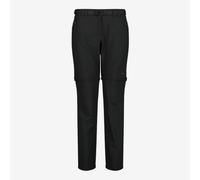 CMP Pantalones Mujer Comfort Fit Con Cremallera, Trekking - U901 (Negro)