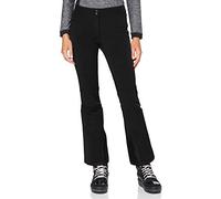 CMP Pantalones Softshell Ajustables, Mujer, Negro, 44