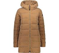 CMP - Parka de mujer de terciopelo con capucha fija, Dunas, XS