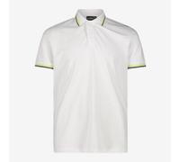 CMP Polo De Hombre En Mélange Stretch, F.lli Campagnolo - A001 (Blanco)