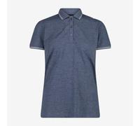 CMP Polo de Mujer En Melange Stretch,F.Lli Campagnolo - M926 (Azul / White /