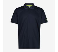 CMP Polo Hombre Técnica en Hue Unido, F.Lli Campagnolo - 24NN (B Blue-Limegreen)