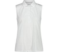 CMP - Polo sin mangas para mujer, Glaciar Blanco, XXS
