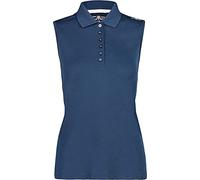 CMP - Polo sin mangas para mujer, Piedra azul, XS