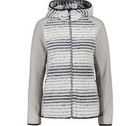 CMP Printed Highloft Jacket Fleece Jacket Mujer, Mujer, Chaqueta de forro polar, 31P2026, Bueno., 50