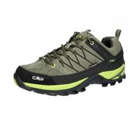 CMP Rigel Low Trekking Shoes Wp, Zapatillas de Deporte Hombre, Kaki Acido, 42 EU