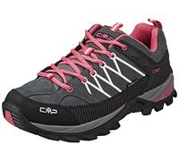CMP Rigel Low Trekking Shoes WP-Zapatillas de Senderismo, Paseo. Mujer, Grey Fuxia Ice, 43 EU