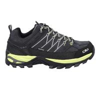 CMP RIGEL LOW TREKKING SHOES WP, Zapatos de trekking, Hombre, Antracite-Limegreen, 40 EU
