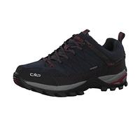 CMP RIGEL LOW TREKKING SHOES WP, Zapatos de trekking, Hombre, Asphalt-Syrah Dark, 39 EU