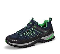 CMP RIGEL LOW TREKKING SHOES WP, Zapatos de trekking, Hombre, B Blue Gecko01, 40 EU