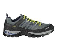 CMP Rigel Low Trekking Shoes WP, Zapatos de Trekking, Hombre, Grey-B.Blue, 41 EU