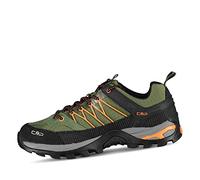 CMP Rigel Low Trekking Shoes WP, Zapatos de Trekking, Hombre, Torba-Flash Orange, 45 EU