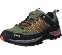CMP Rigel Low Trekking Shoes WP, Zapatillas de Deporte Hombre, Torba Flash Orange, 47 EU