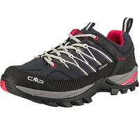 CMP RIGEL LOW WMN TREKKING SHOE WP, Zapatos de trekking, Mujer, Antracite-Off White, 41 EU