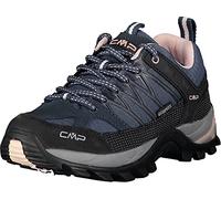CMP RIGEL LOW WMN TREKKING SHOE WP, Zapatos de trekking, Mujer, Asphalt-Antracite-Rose, 39 EU