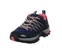 CMP RIGEL LOW WMN TREKKING SHOE WP, Zapatos de trekking, Mujer, Blue-Corallo, 38 EU