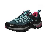 CMP Rigel Low WMN Trekking Shoe WP, Zapatos de Trekking, Mujer, Deep Lake-Acqua, 39 EU