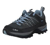 CMP RIGEL LOW WMN TREKKING SHOE WP, Zapatos de trekking, Mujer, Graffite-Azzurro, 38 EU