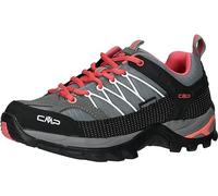 CMP RIGEL LOW WMN TREKKING SHOE WP, Zapatos de trekking, Mujer, Grey-Corallo, 36 EU