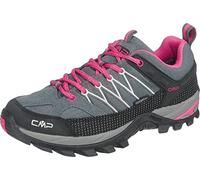 CMP RIGEL LOW WMN TREKKING SHOE WP, Zapatos de trekking, Mujer, Grey-Fuxia-Ice, 38 EU