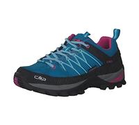CMP RIGEL LOW WMN TREKKING SHOE WP, Zapatos de trekking, Mujer, Hawaian-Acqua, 37 EU