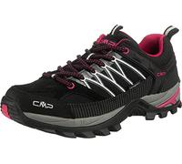 CMP Rigel Low WMN Trekking Shoe WP, Zapatos de Trekking, Mujer, Nero-Glacier, 41 EU