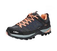 CMP Rigel Low Wmn Trekking Shoes WP, Zapatillas de Deporte Mujer, Antracita Amanecer, 38 EU