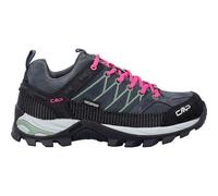CMP Rigel Low Wmn Trekking Shoes WP, Zapatillas de Deporte Mujer, Antracita Mineral Green, 38 EU