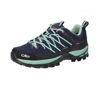 CMP Rigel Low Wmn Trekking Shoes WP, Zapatillas de Deporte Mujer, Blue Aqua, 38 EU