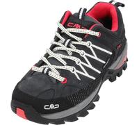 CMP Rigel Low Wmn Trekking Shoes Wp, Zapatillas de Deporte Mujer, Antracita Blanco Roto, 38 EU