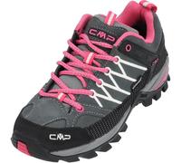 CMP Rigel Low Wmn Trekking Shoes WP, Zapatillas de Senderismo Mujer, Grey-Fuxia-Ice, 36 EU