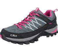CMP Campagnolo Zapatillas de senderismo Rigel Low WP Mujer Grey-Fuxia-Ice 37 EU