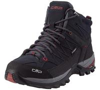 CMP RIGEL MID TREKKING SHOES WP, Zapatos de trekking, Hombre, Asphalt-Syrah, 43 EU